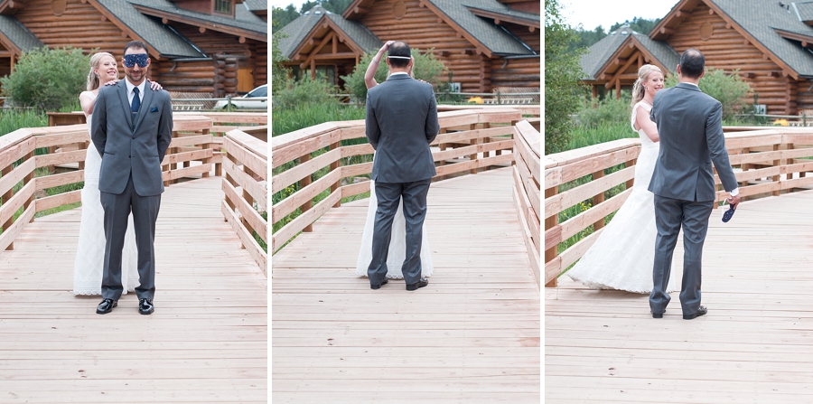 © Nicole D Photography | Wedding First Look