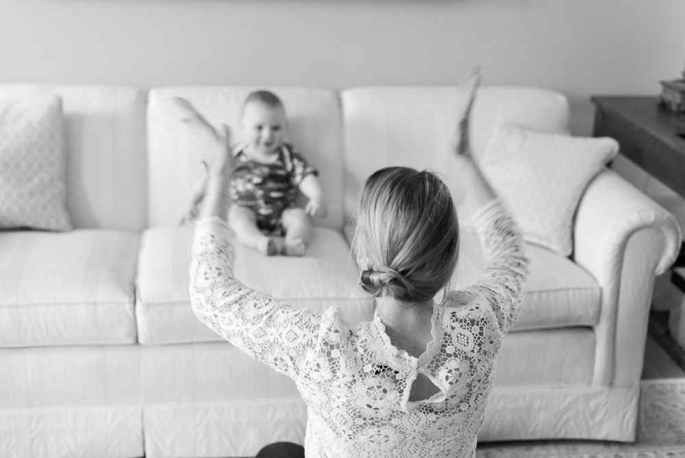 New York lifestyle newborn photographer