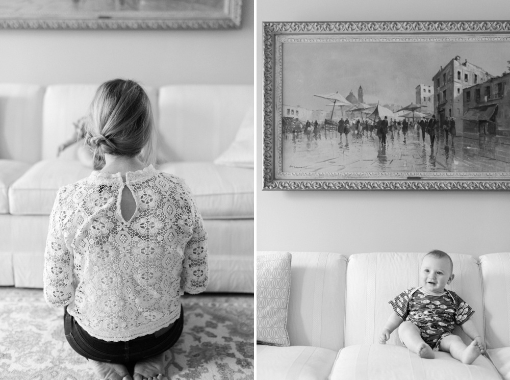 New York lifestyle newborn photographer