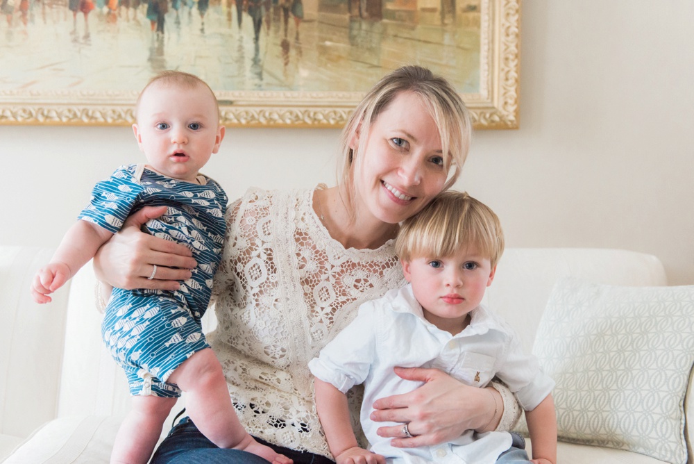 New York lifestyle newborn photographer